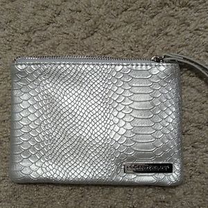 Small, silver Rodan + Fields bag